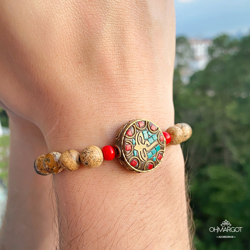 PULSERA HINDÚ GANESHA